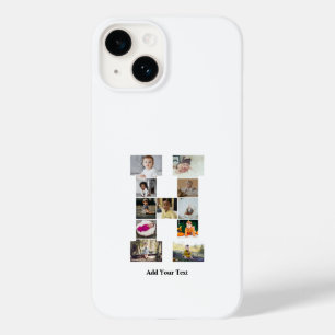 Coque Case-Mate iPhone Concevez votre propre lettre H photo Collage