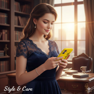 Coque Pour iPhone 16 Concevez votre propre nom sur cet or