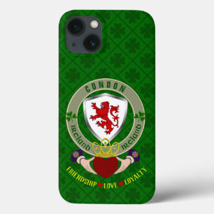 Case-Mate iPhone Case Condon Irish Shield & Claddagh Personnalisé