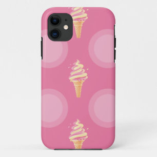 Etui iPhone Case-Mate cône crème glacée rose