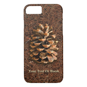 Coques Pour iPhone Cône De Pin Sur Aiguilles Tombées