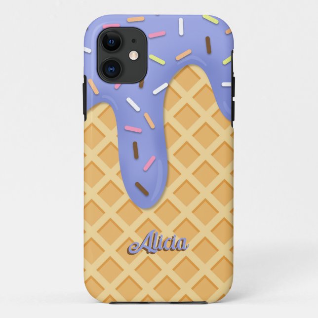 Coques Case-Mate iPhone Cône Gaufre (Dos)