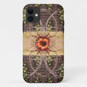 Coque Case-Mate Pour iPhone Cônes de pin et une fleur d'araignée