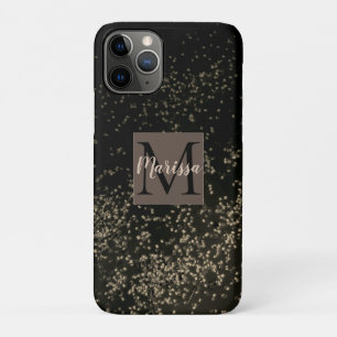 Case-Mate iPhone Case Confetti Monogram Chic Gold