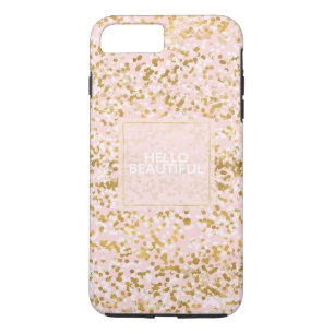 Coque Case-Mate Pour iPhone Confetti rose or
