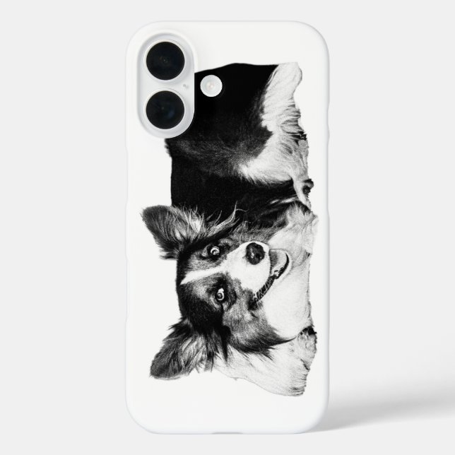 Coques Case-Mate iPhone Confiance Monochrome Corgi (Verso)