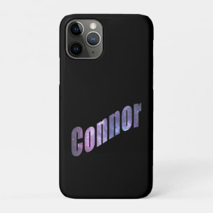 Case-Mate iPhone Case Conner, nom fait de nuages de nébuleuse bleue,