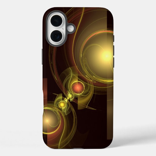Coques Case-Mate iPhone Connexion intime Art Abstrait (Verso)