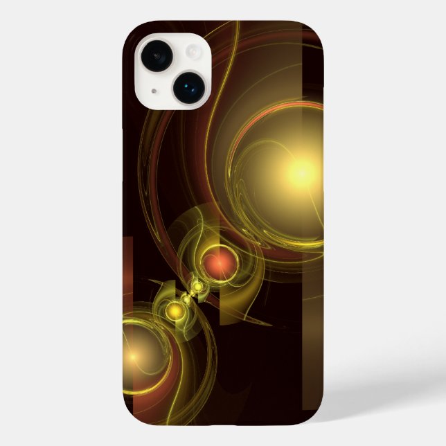 Coques Case-Mate iPhone Connexion intime Art Abstrait (Verso)