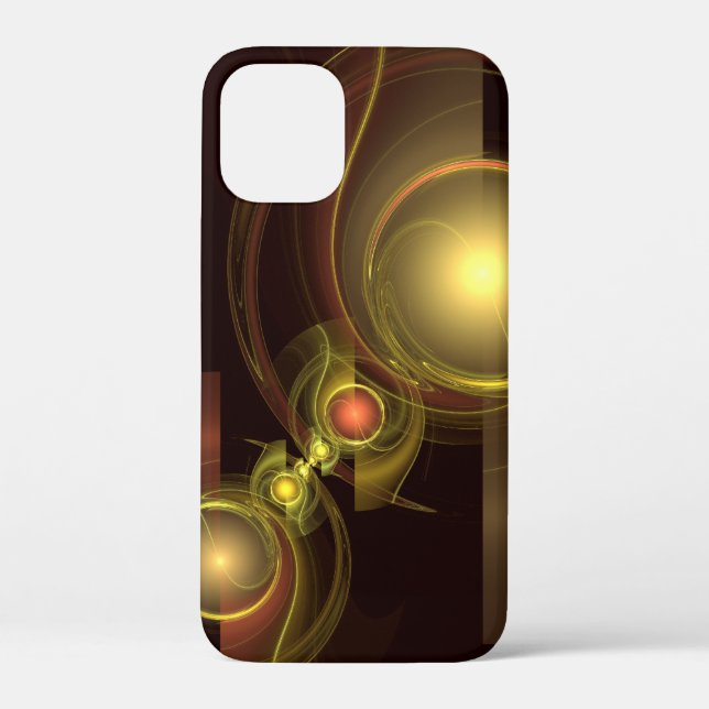 Coques Case-Mate iPhone Connexion intime Art Abstrait (Verso)