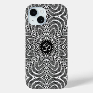 Coque Case-Mate iPhone Connexion spirituelle Om Argent