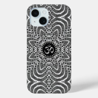 Coque Case-Mate iPhone Connexion spirituelle Om Argent