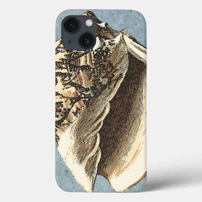 Coques Case-Mate iPhone Conque délavée Shell (Verso)