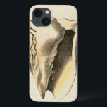 Coque Case-Mate iPhone Conque vintage Shell de sépia<br><div class="desc">Vous pouvez entendre l'océan des ces coquillage de conque bruyant et clair ! Si vous êtes soumis à une contrainte, décrivez-vous sur la plage sablonneuse chaude. Ces le coquillage de conque sont un grand ?uvre d'art avec un arrière - plan de sépia pour faire l'image se tenir pour être plus...</div>