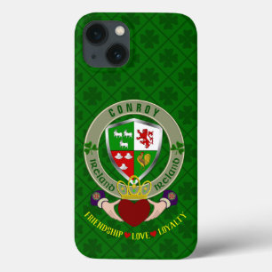 Case-Mate iPhone Case Conroy Irish Shield & Claddagh Personnalisé