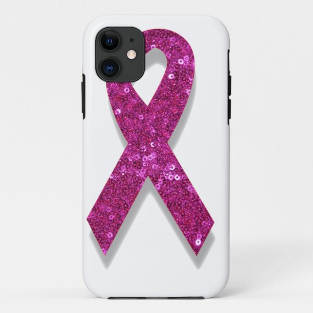 Coques Case-Mate iPhone conscience du cancer du sein rose (Dos)