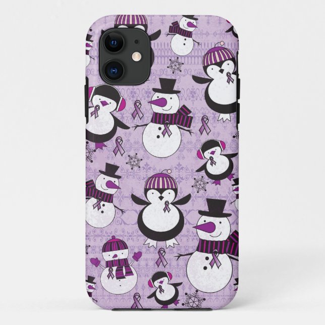 Coques Case-Mate iPhone Conscience mignonne de Cancer pancréatique je (Dos)