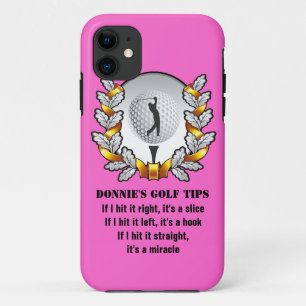 Coque Case-Mate Pour iPhone Conseils de golf personnalisés Golfer iPhone 5 Coq