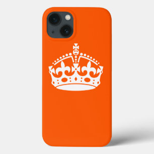 Coques Pour iPhone CONSERVER CALM CROWN Icon sur la Personnaliser ora