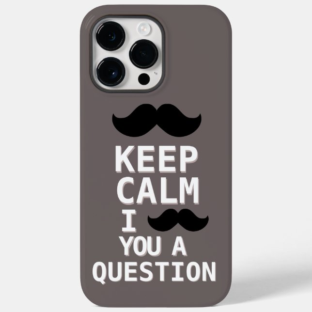 Coques Case-Mate iPhone CONSERVEZ LE CALME ET MANGEZ DES Cupcakes (Verso)