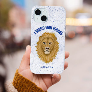 Coque Case-Mate iPhone Constante Avec Israël. Lion de Juda   Nom
