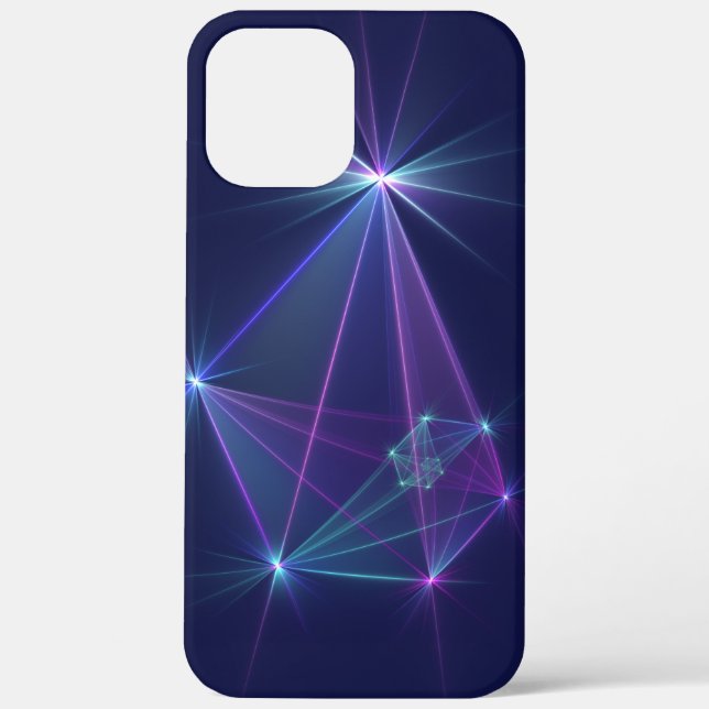 Coques Case-Mate iPhone Constellation, Art Fractal Abstrait Fantastique (Verso)