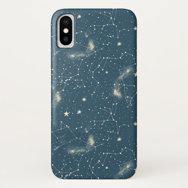 Coques Case-Mate iPhone Constellation céleste - Nuit étoilée (1) (Dos)
