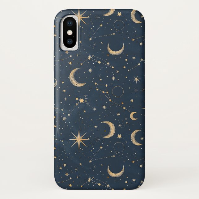 Coques Case-Mate iPhone Constellation céleste - Nuit étoilée (4) (Dos)