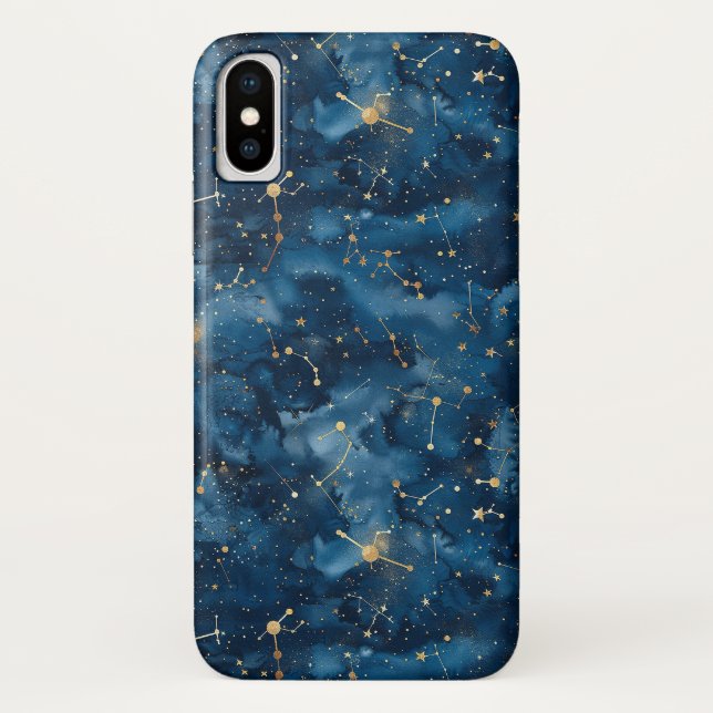 Coques Case-Mate iPhone Constellation céleste - Nuit étoilée (7) (Dos)