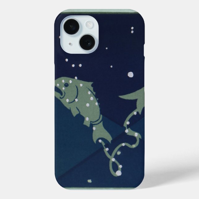 Coques Case-Mate iPhone Constellation du Poisson des Poissons Zodiaque Ast (Verso)