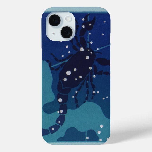 Coques Case-Mate iPhone Constellation du Scorpion, Astrologie du Zodiaque  (Verso)
