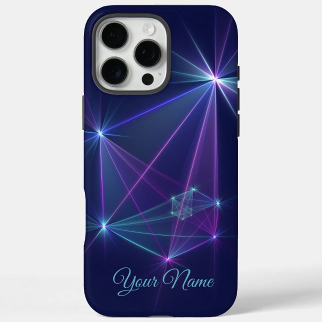 Coques Case-Mate iPhone Constellation, Imaginaire Abstrait Nom de l'art fr (Verso)
