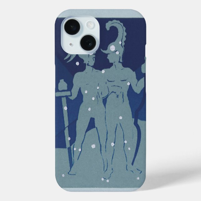 Coques Case-Mate iPhone Constellation jumelle Gemini Astrologie zodiaque V (Verso)