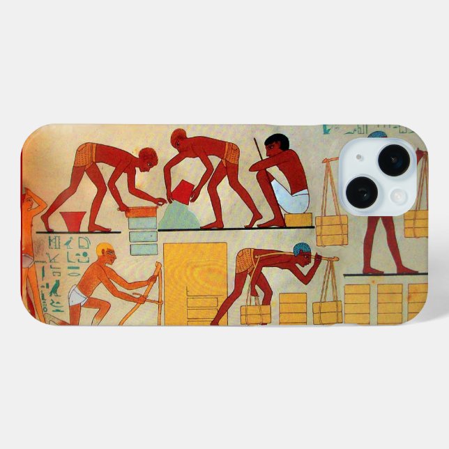 COQUES Case-Mate iPhone CONSTRUCTION ARCHITECTURALE D'ÉGYPTE ANTIQUE (Verso (horizontal))