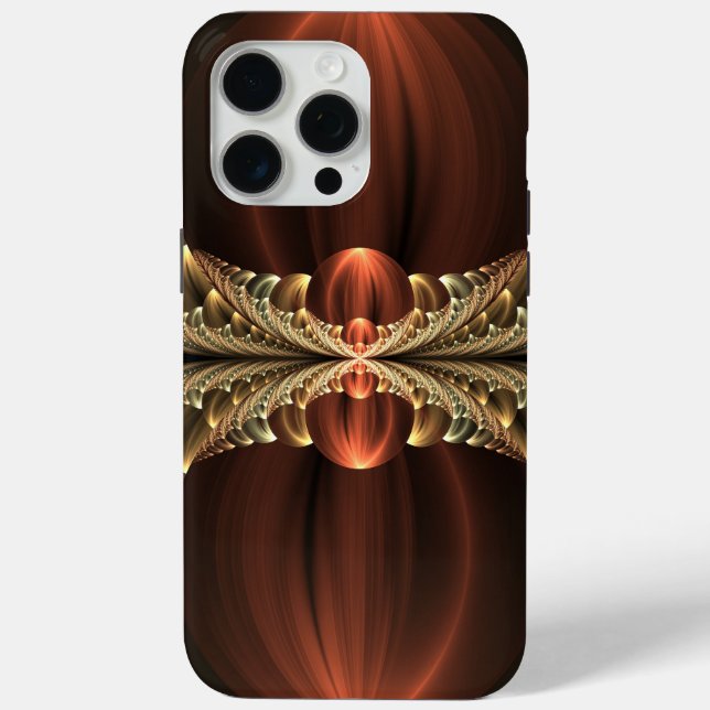 Coques Case-Mate iPhone Construction d'Imaginaires Art Fractal Abstrait br (Verso)