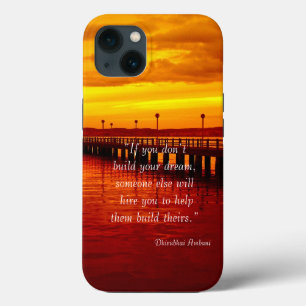 Case-Mate iPhone Case Construire l'espoir de rêve citation coucher de so