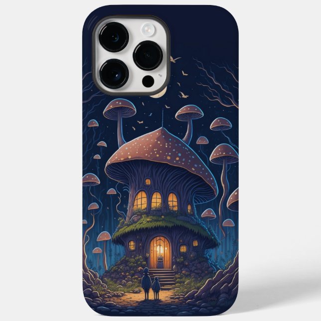 Coques Case-Mate iPhone Conte Fée Enchantant Maison de Champignons (Verso)