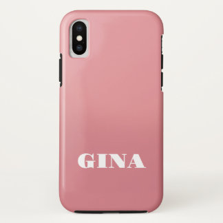 Case-Mate iPhone Case Contemporain Rustique Rose Personnalisé
