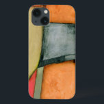 Coques Pour iPhone Contemporary Colorful Geometric Shapes<br><div class="desc">This contemporary painting by Jennifer Goldberger is full of colorful geometric shapes. The style of the work makes it look like it was woven together from different bits of cloth. Order your copy of this piece today!</div>