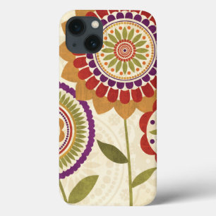 iPhone 13 Coque Contemporary Fall Flowers