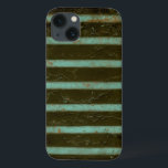 iPhone 13 Case Contemporary Turquoise Air Grate<br><div class="desc">A contemporary turquoise air grate is the subject of this work by Jennifer Goldberger. Rust stains show on the grate,  giving it a well used feel. A fun print,  order yours today!</div>