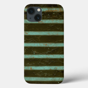 iPhone 13 Case Contemporary Turquoise Air Grate