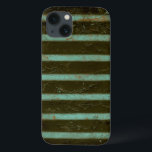 iPhone 13 Coque Contemporary Turquoise Air Grate<br><div class="desc">A contemporary turquoise air grate is the subject of this work by Jennifer Goldberger. Rust stains show on the grate,  giving it a well used feel. A fun print,  order yours today!</div>