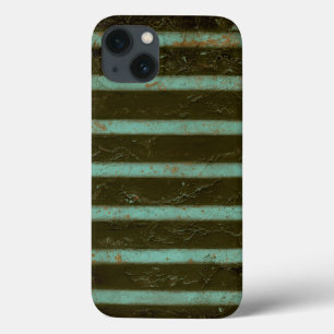 iPhone 13 Coque Contemporary Turquoise Air Grate