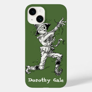 Coque Pour iPhone 14 Contes de fées Vintage Wizard of Oz, l'épouvantail