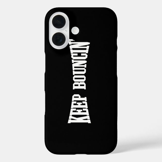 Coques Case-Mate iPhone Continuez à rebondir. (Verso)