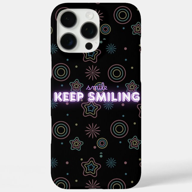 COQUES Case-Mate iPhone CONTINUEZ À SOURIR (Verso)