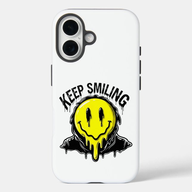 Coques Case-Mate iPhone Continuez à sourire (Verso)