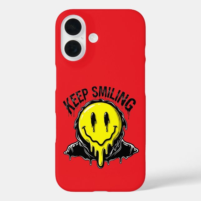 Coques Case-Mate iPhone Continuez à sourire (Verso)