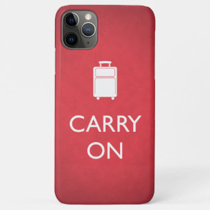Etui iPhone Case-Mate CONTINUEZ - Bagages - Drôle Rouge